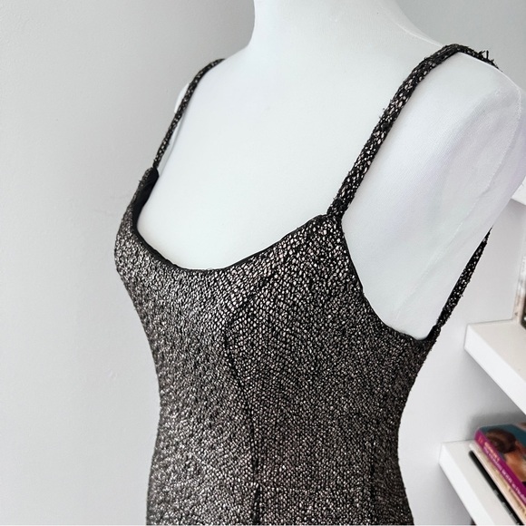 Hutch Silver Metallic Malia Gown size 4 - Picture 6 of 16